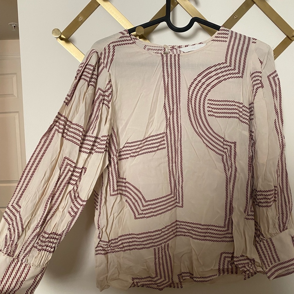 H&M work blouse